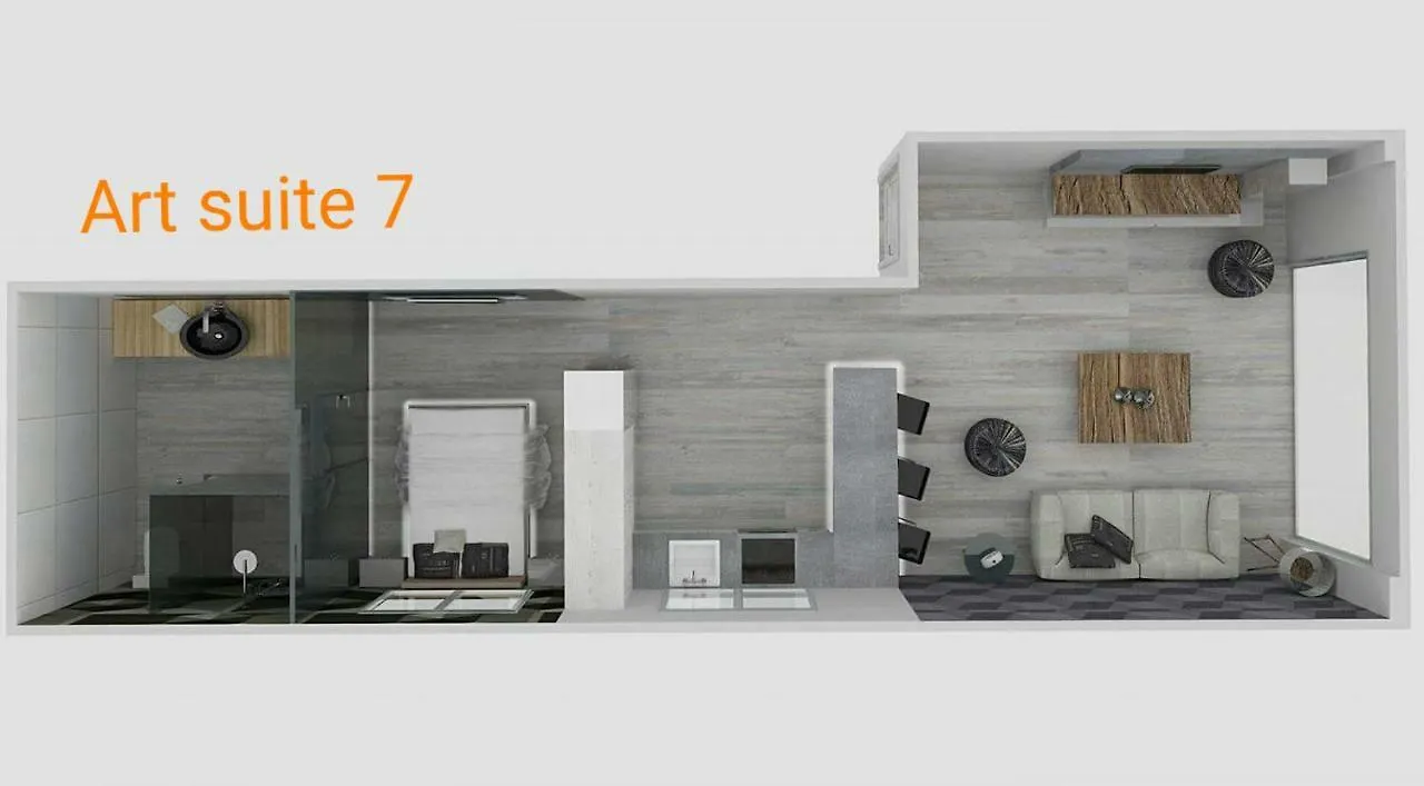 Art Suite 7 Thessaloniki 0*,  Greece